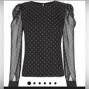 Intermix 100% Silk Blouse